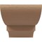 Ekena Millwork 5"W x 10"D x 5"H Wide Ridgewood Rough Cedar Woodgrain TimberThane Corbel, Primed Tan CORUR05X10X05RIDRCPR - alternate 2